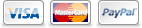 Visa Mastercard or PayPal