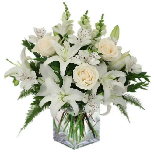 foxgloves flowers victoria bc florist designers choice sympathy arrangement - #With Sympathies