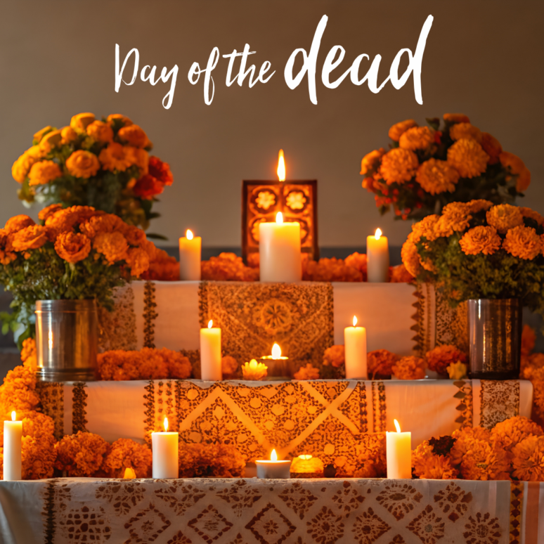 day of the dead - marigold alter